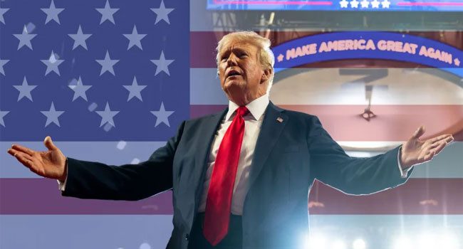 যুক্তরাষ্ট্রের ৪৭তম প্রেসিডেন্ট হলেন ডোনাল্ড ট্রাম্প