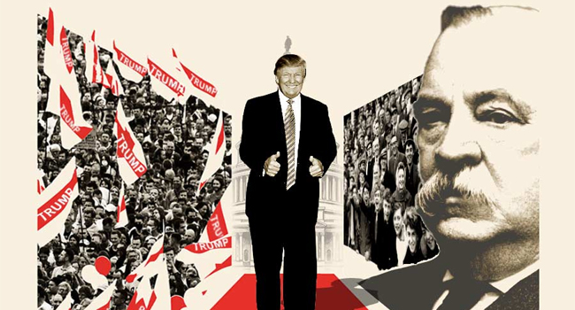 যে বিরল ইতিহাসের সাক্ষী হলেন ট্রাম্প