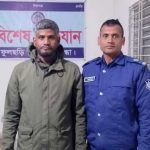 গাইবান্ধায় বিচারপতির কাছে ৫০ লক্ষ টাকা চাঁদা দাবি, উপজেলা যুবদল নেতা গ্রেফতার