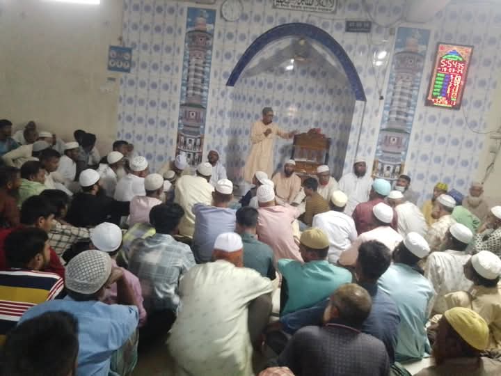 সাঘাটা বাজার কেন্দ্রীয় জামে মসজিদের উদ্যোগে ইফতার মাহফিল অনুষ্ঠিত