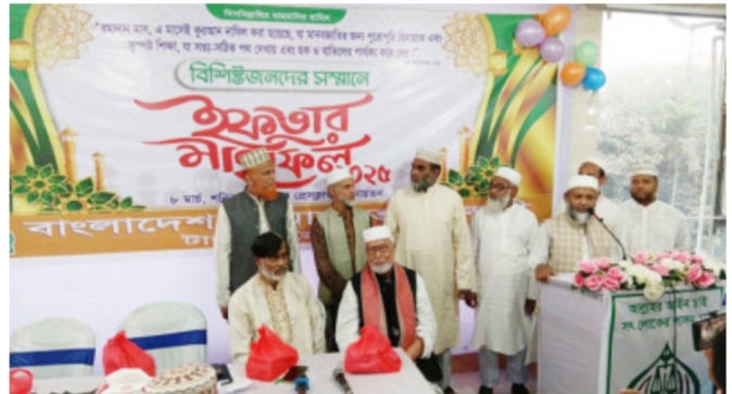 বেহেশতে নয়, জামায়াতের ইফতার মাহফিলে কাদের সিদ্দিকী