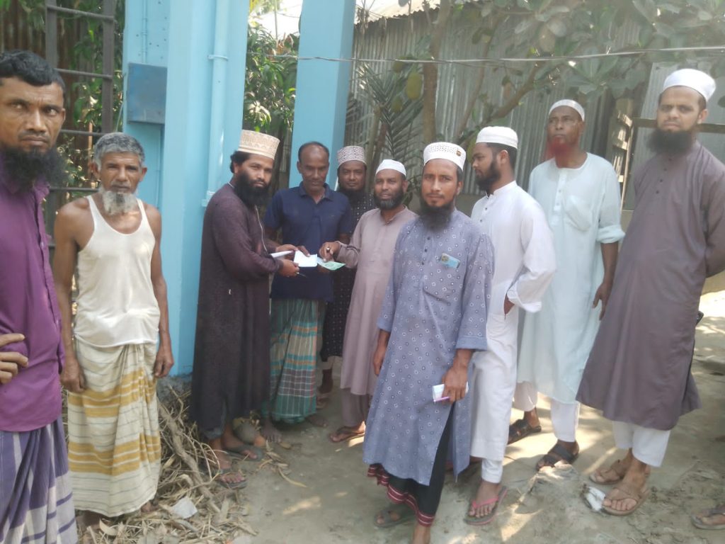 সাঘাটা ইউনিয়নে জামায়াতে ইসলামীর গণসংযোগ