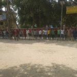 গাইবান্ধায় সাংবাদিকের উপর হামলার প্রতিবাদে বিএনপি নেতার বিরুদ্ধে মানববন্ধন