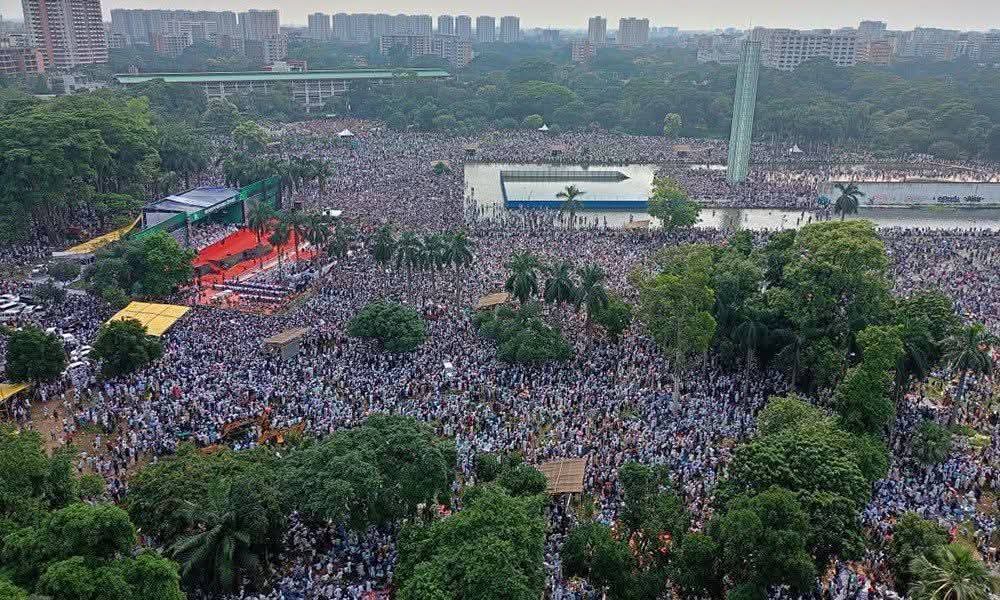 জামায়াতে ইসলামীর ঐতিহাসিক জাতীয় সমাবেশ অনুষ্ঠিত